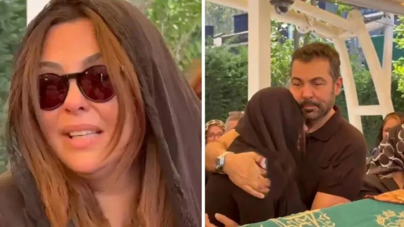 Aslı Hünel Annesi İçin Gözyaşlarına Boğuldu! Cenazede Neler Yaşandı?