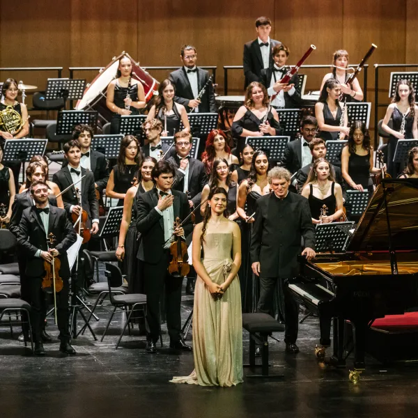 Gençlik Filarmoni Orkestrası turnede