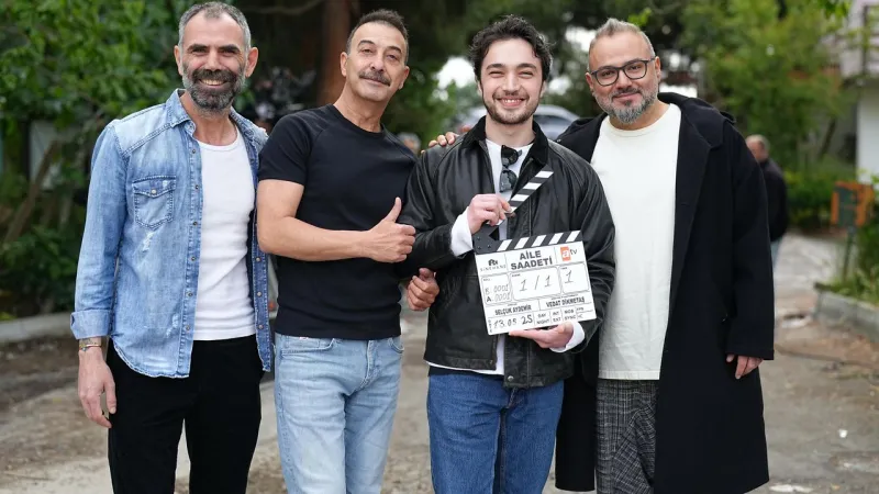 Aile Saadeti Dizisi Başladı! İlk Set Fotoğrafları Görenleri Şaşırttı!