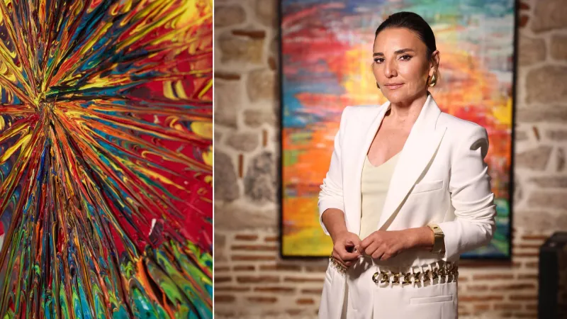 Burcu Ünlü'den "Işık ve Karanlık" Sergisiyle Büyülü Buluşma!