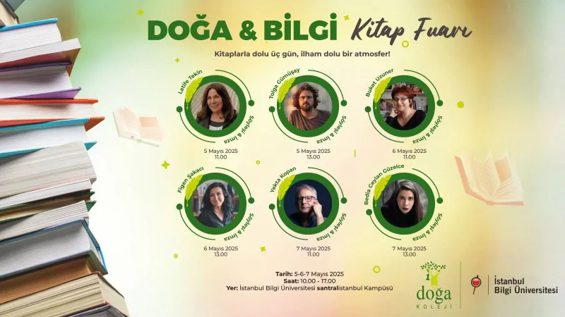 Kitapseverler Buraya! Doğa & BİLGİ Kitap Fuarı Geliyor!