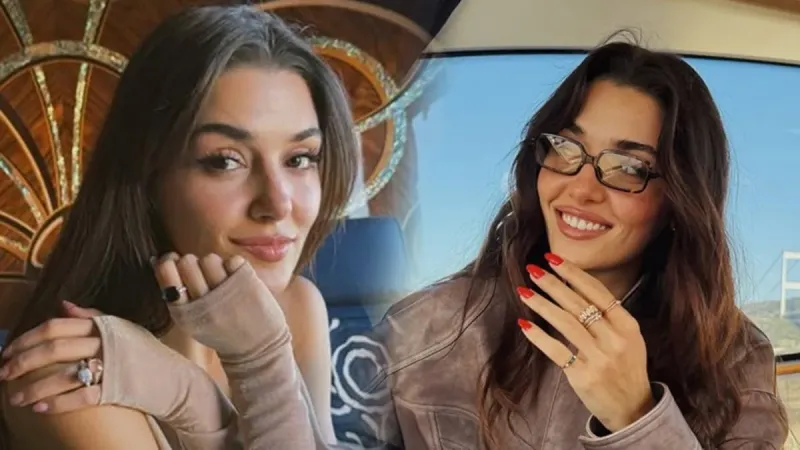 Yeni dizisiyle gündemde olan Hande Erçel Roma'yı salladı! Tren pozlarına beğeni yağdı
