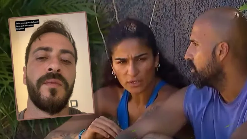Survivor Volkan ve Dilşah aşkı ifşa oldu: Sevgilisi ağlayarak ayrıldı!