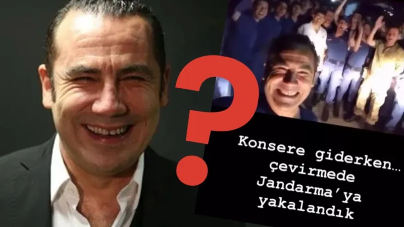 Trafik kontrolü bir anda konsere döndü: Ferhat Göçer jandarmalarla coştu!