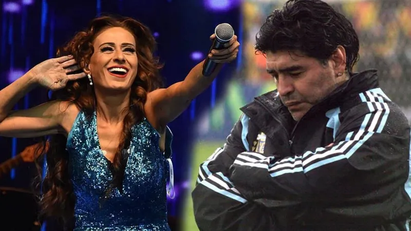 Yıldız Tilbe'den ilginç Maradona çıkışı! "Ölmüş, çok şaşırdım"